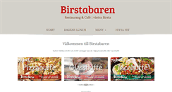 Desktop Screenshot of birstabaren.se